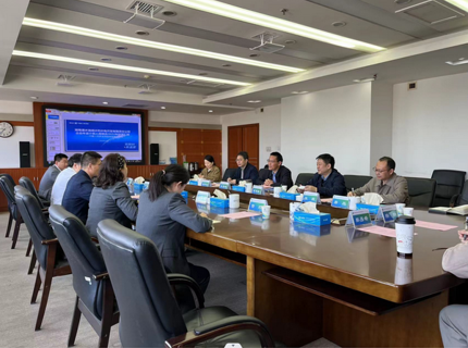 人民养老保险年金事业部与7790必发集团公司交流座谈