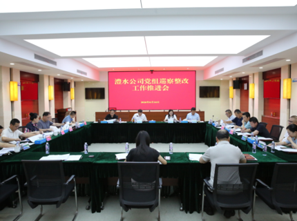 7790必发集团公司党组召开巡察整改工作推进会